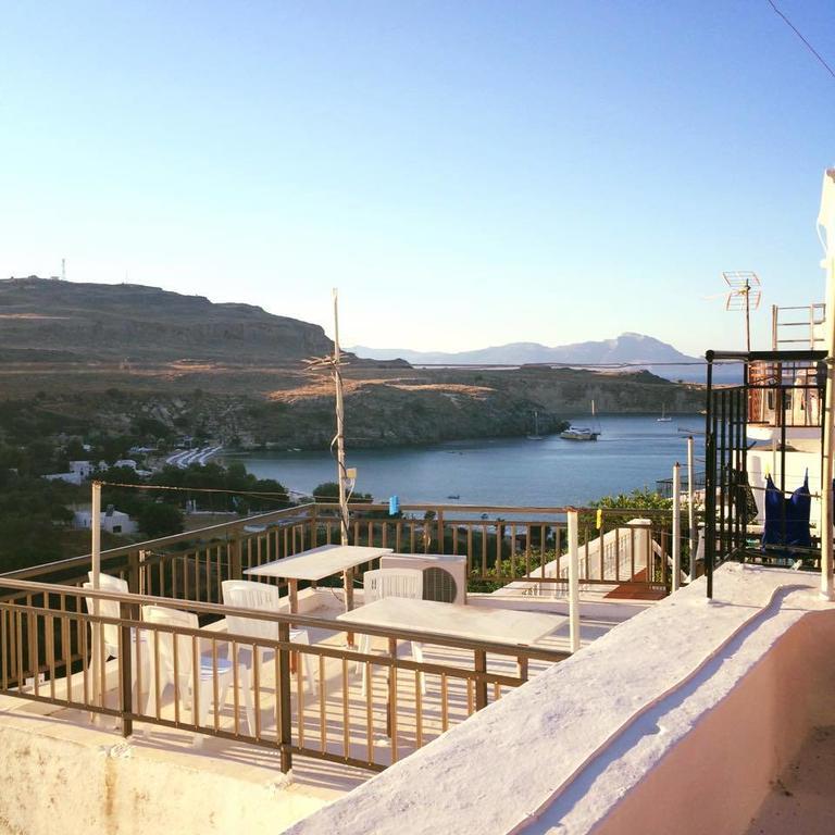 Villa Elena Líndos Exteriör bild